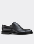 Black Leather Classic Shoes