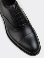 Black Leather Classic Shoes