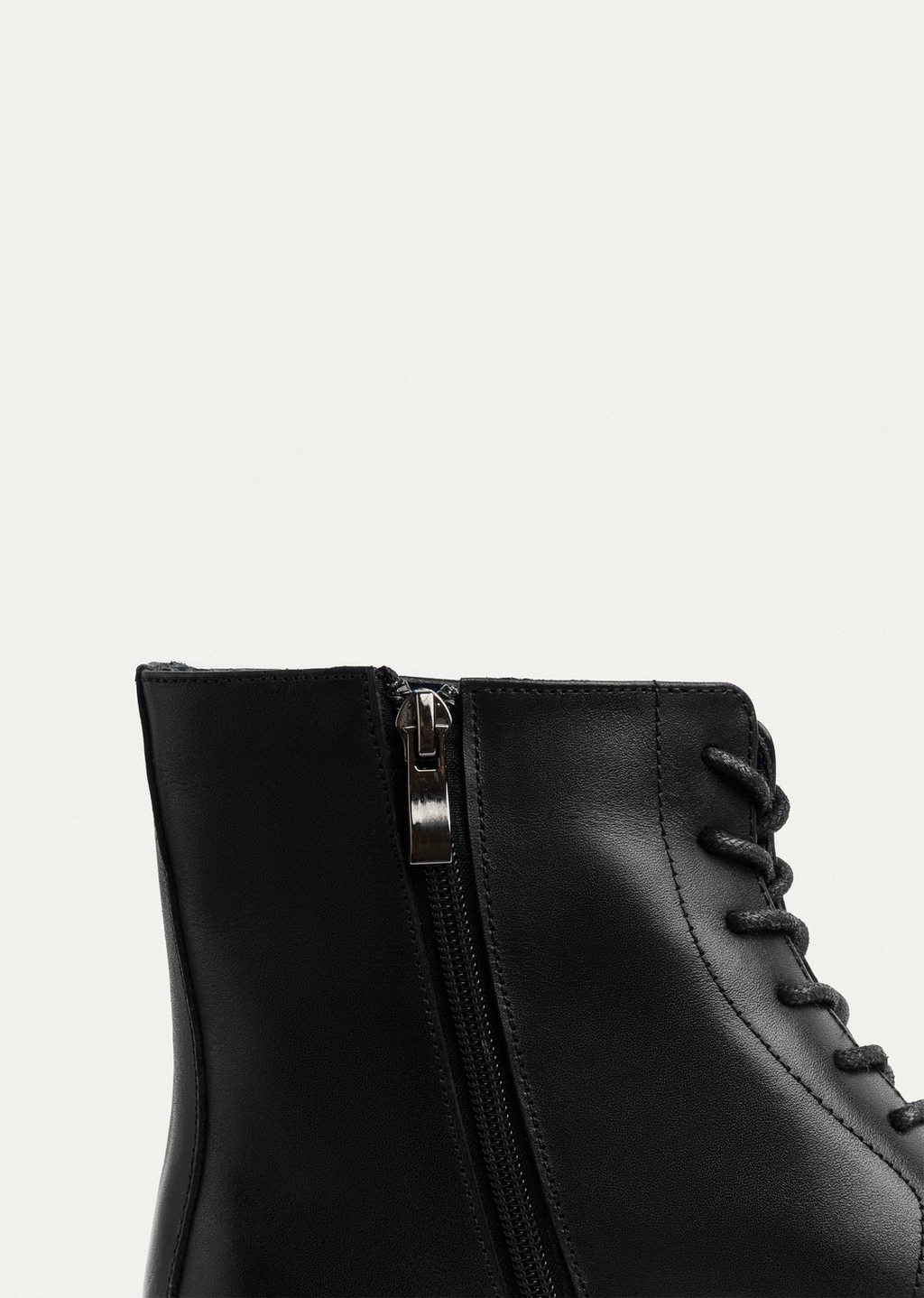 Classic Black Leather Boots