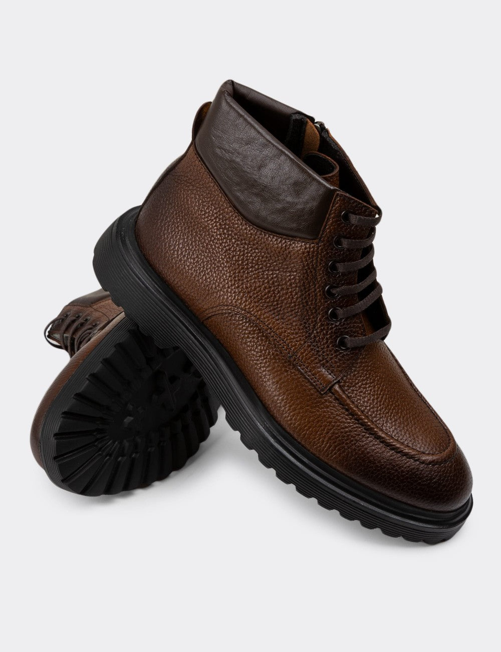 Tan Leather Boots