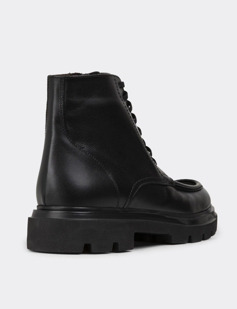 Black Leather Boots