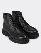 Black Leather Boots