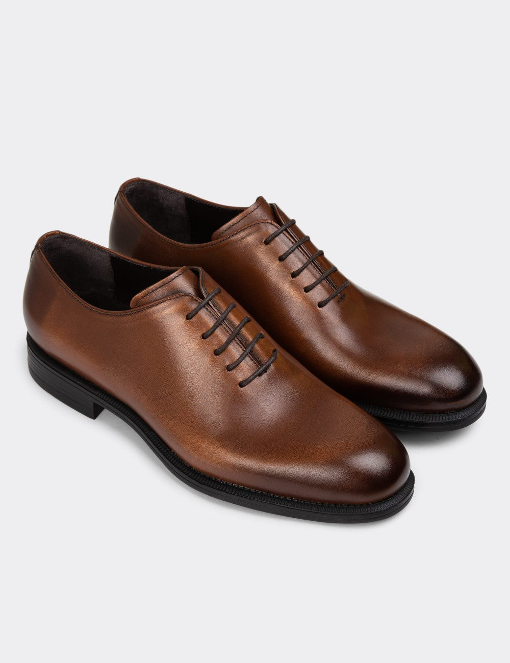 Copper Leather Classic Shoes