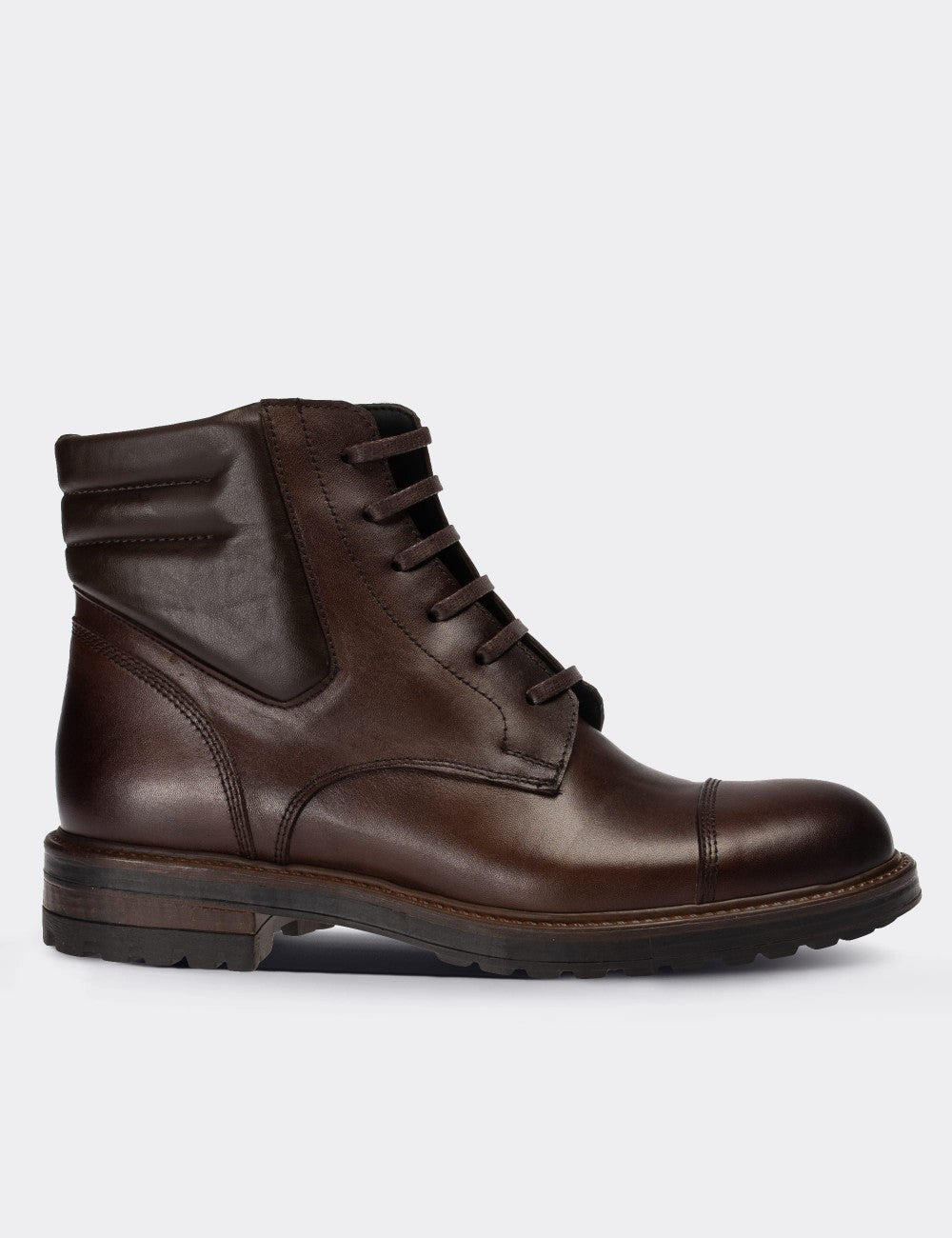 Brown Leather Boots