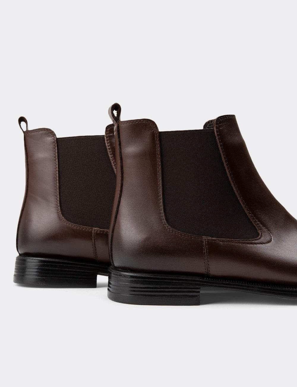 Brown Leather Boots