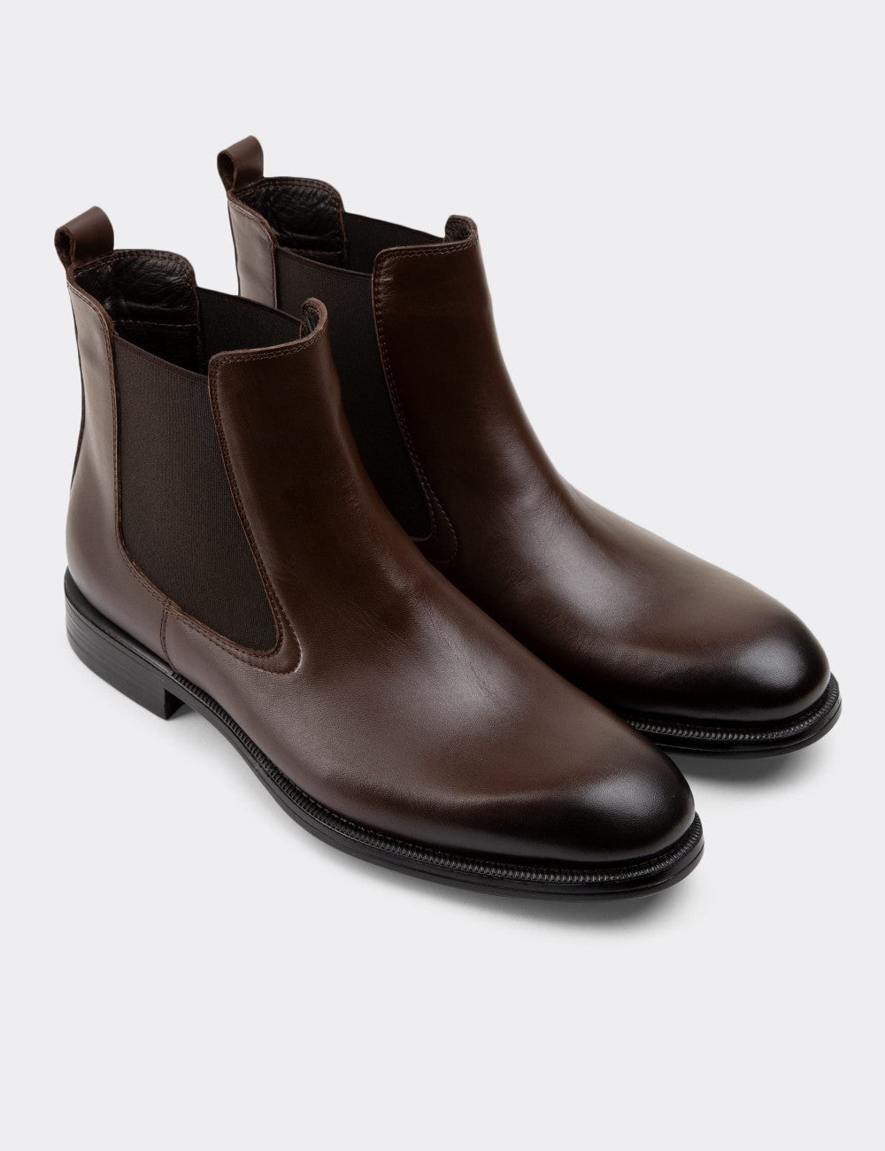 Brown Leather Boots