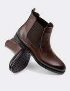Brown Leather Boots