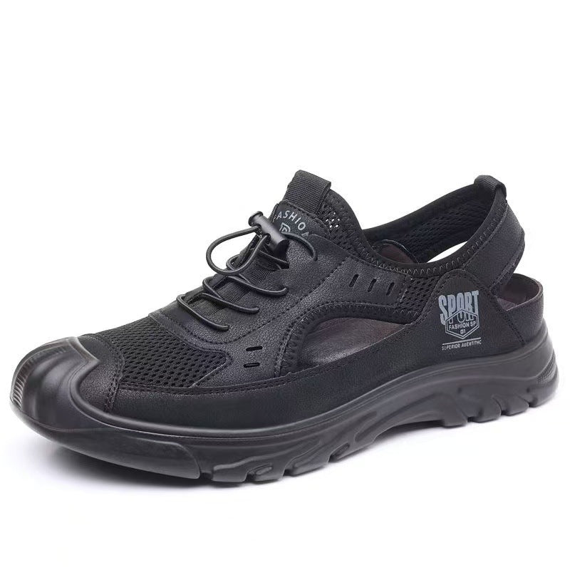 Openwork Athletic Mesh Sandals