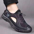 Openwork Athletic Mesh Sandals