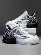 Men's Fashionable Lace Up Low Top Sneakers