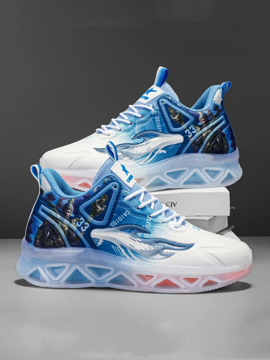 Men's Fashionable Lace Up Low Top Sneakers