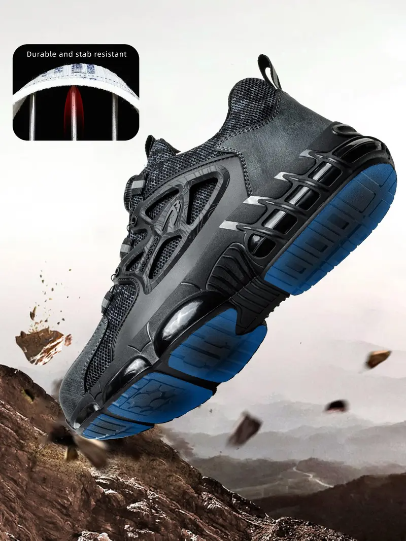 Men's Casual Breathable Mesh Work Shoes