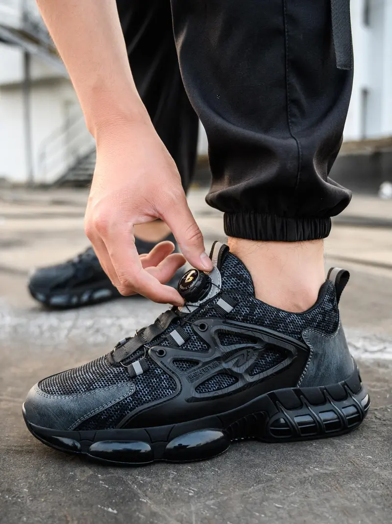 Men's Casual Breathable Mesh Work Shoes