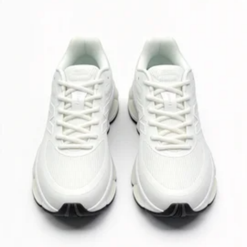 White Chunky Sole Sneakers