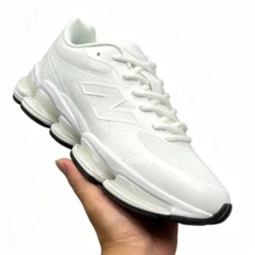 White Chunky Sole Sneakers