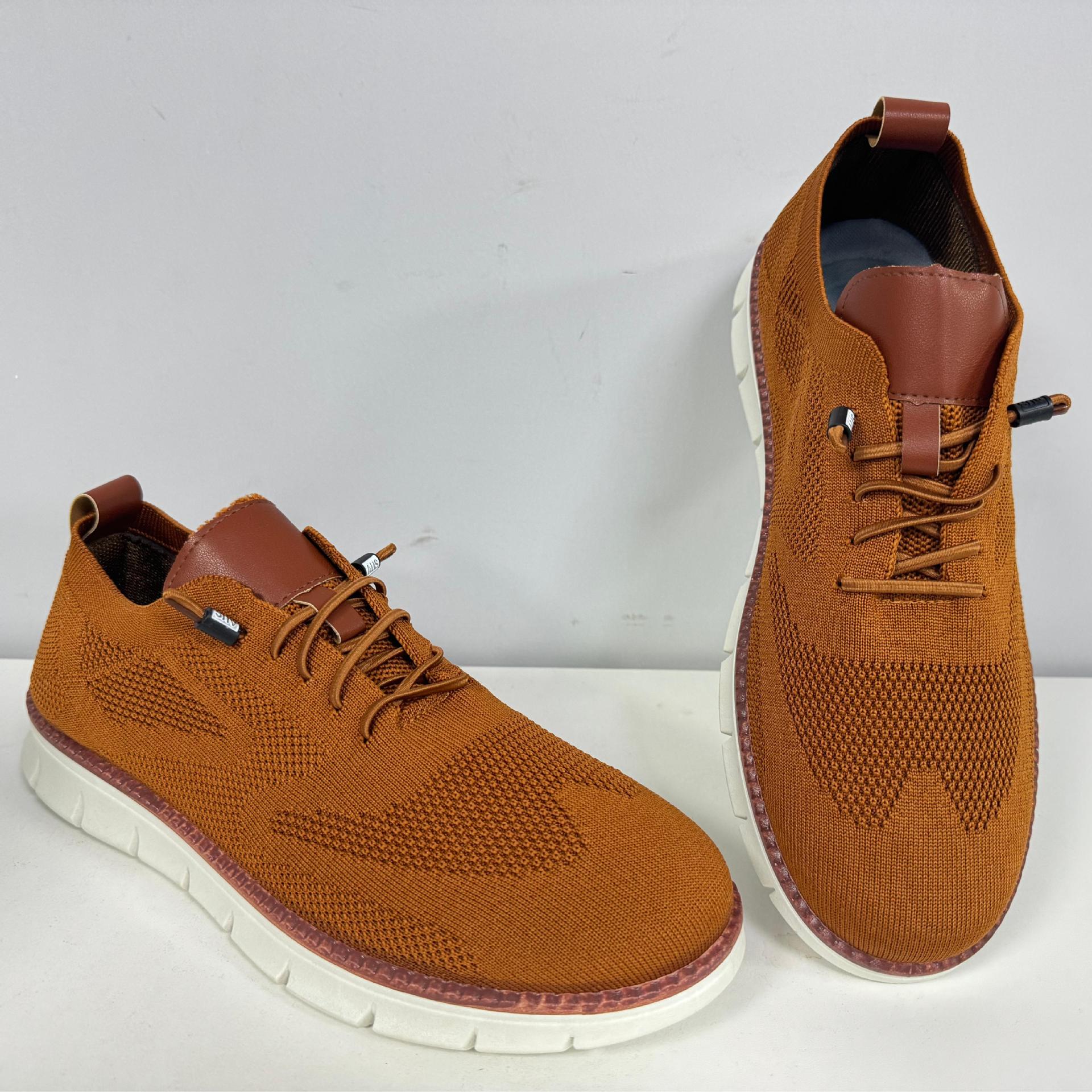 Men's Mesh Sneakers Oxfords Business Casual Walking Shoes