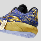 Premium Gold-Accent Men's Basketball Sneakers