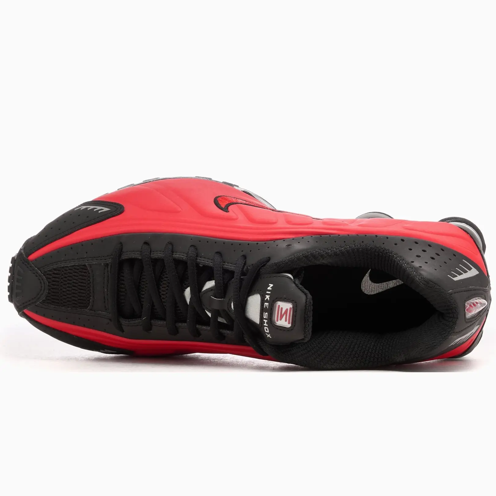 Shox R4 University Red Black Metallic Silver