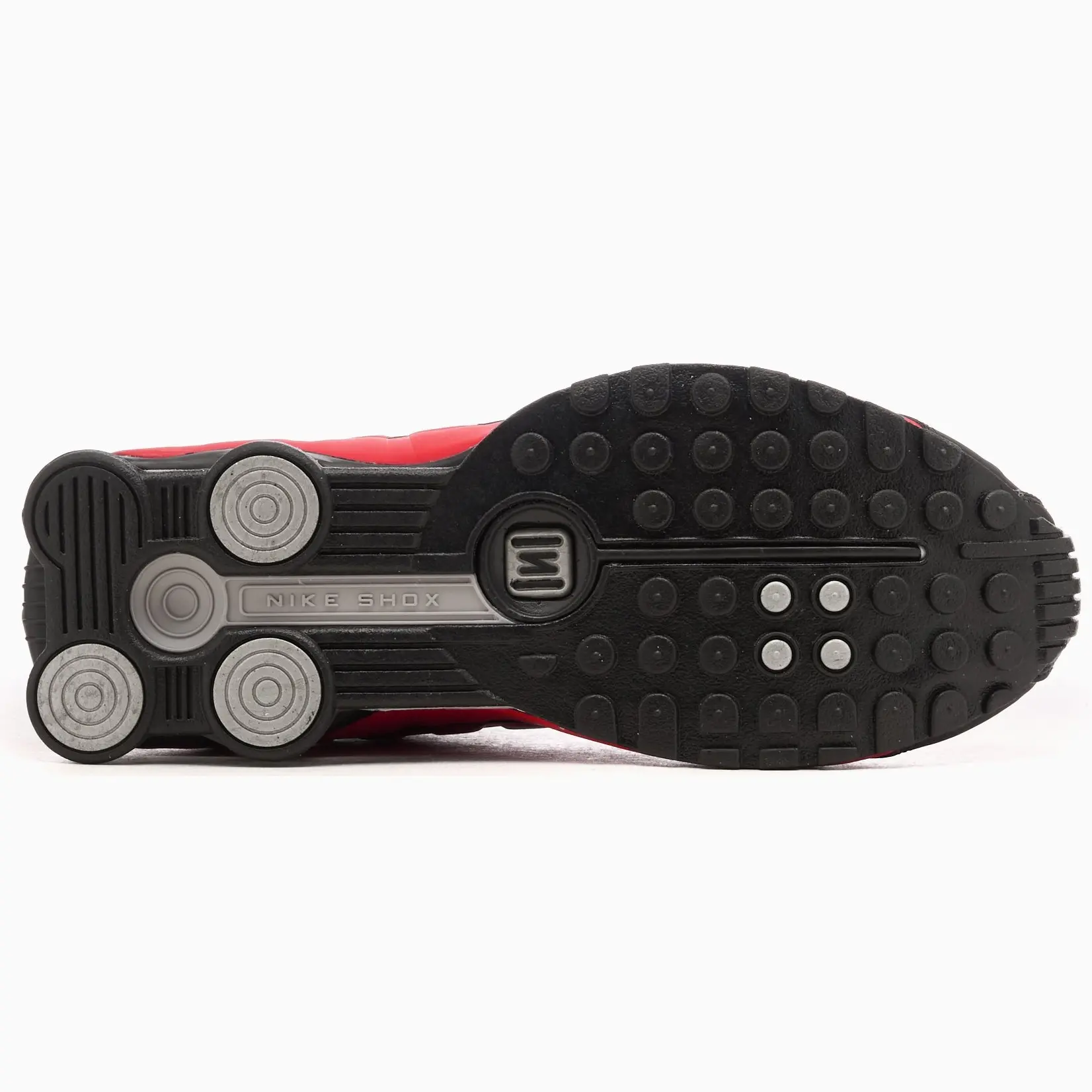 Shox R4 University Red Black Metallic Silver