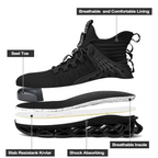 Steel Toe Shoes For Men Women Breathable Safety Shoes
