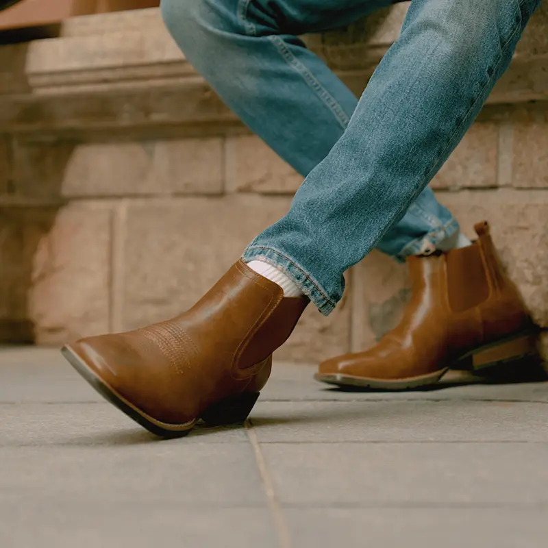 Men’s Ankle Cowboy Boots