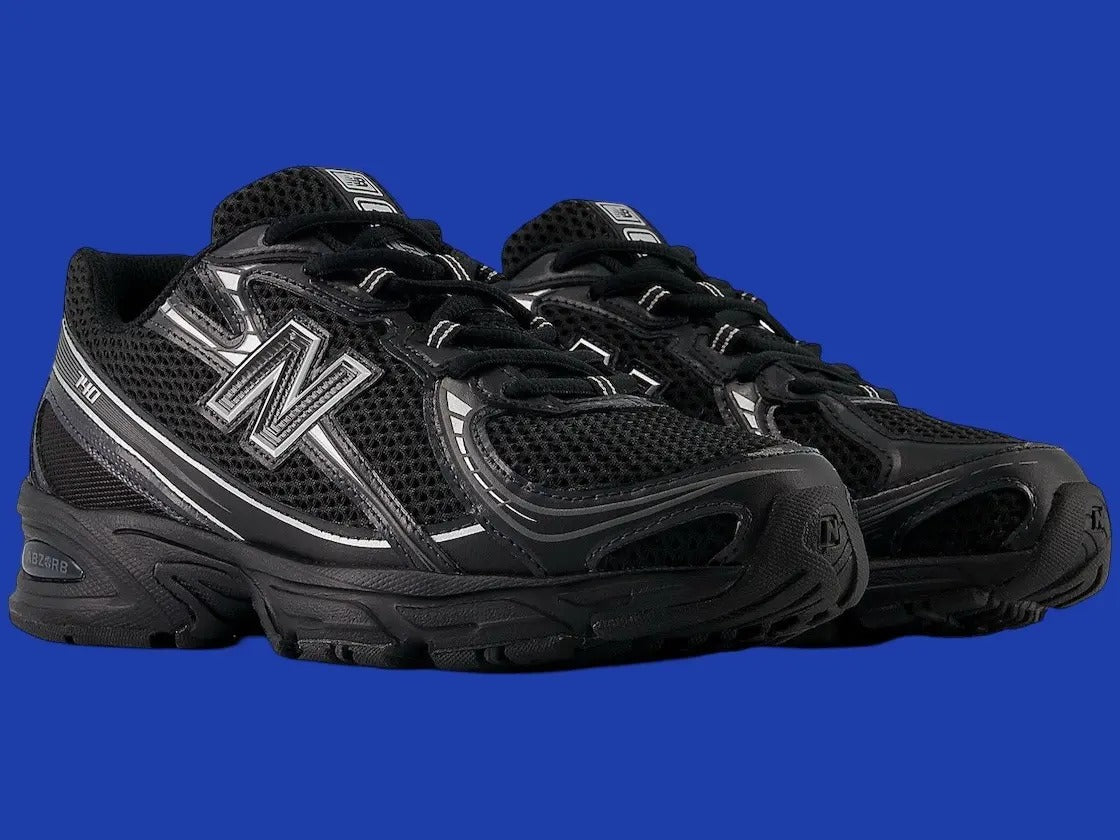 Men’s 740v2 Black Grey Silver Shoes