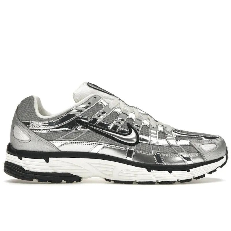 Men's P-6000 Metallic Silver Running Shoes