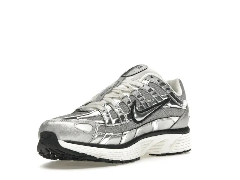 Men's P-6000 Metallic Silver Running Shoes
