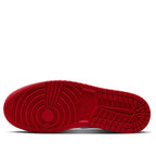 AJ1 Mid Bred Patent Leather Black Red