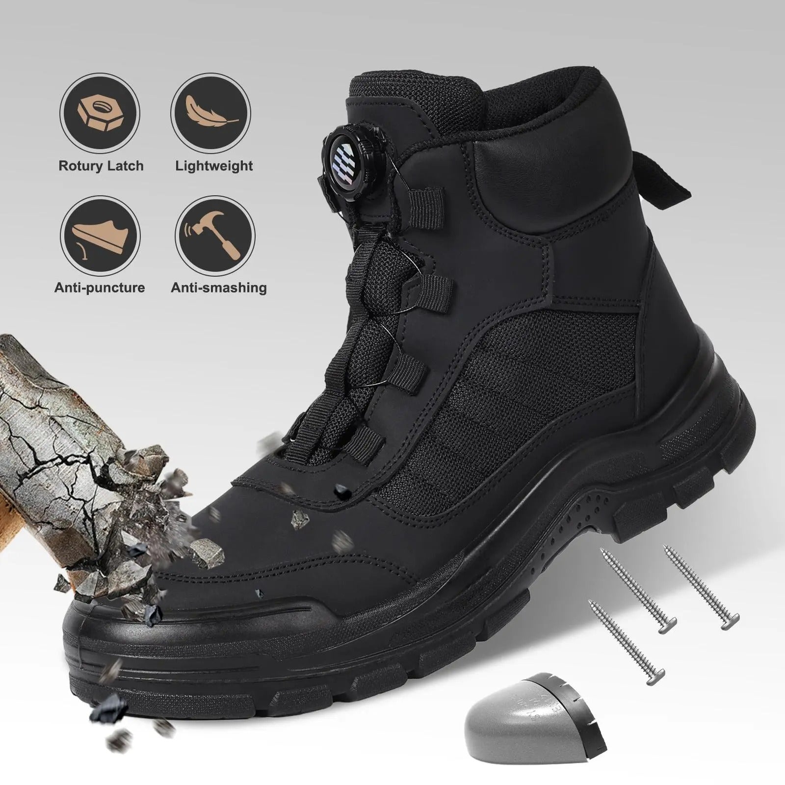 High Top Tactical Work Boots