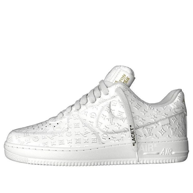 LV AF1 Low White Sneaker