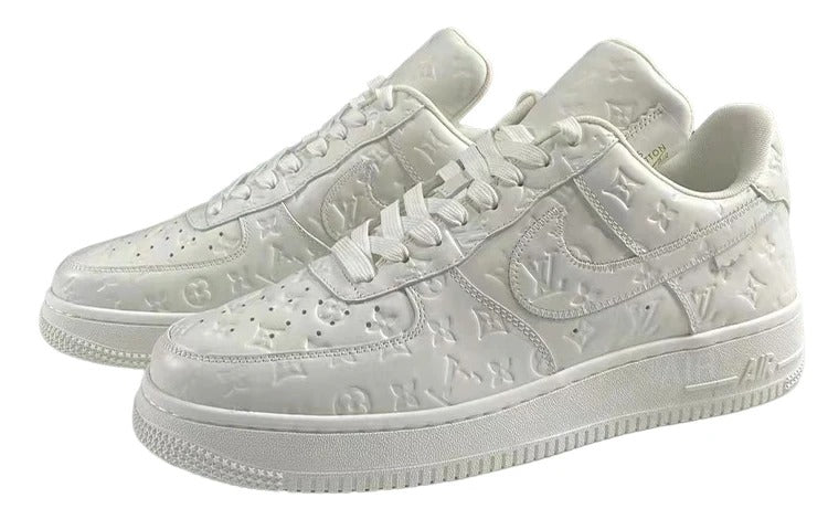 LV AF1 Low White Sneaker