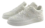 LV AF1 Low White Sneaker