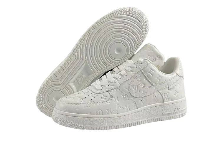 LV AF1 Low White Sneaker