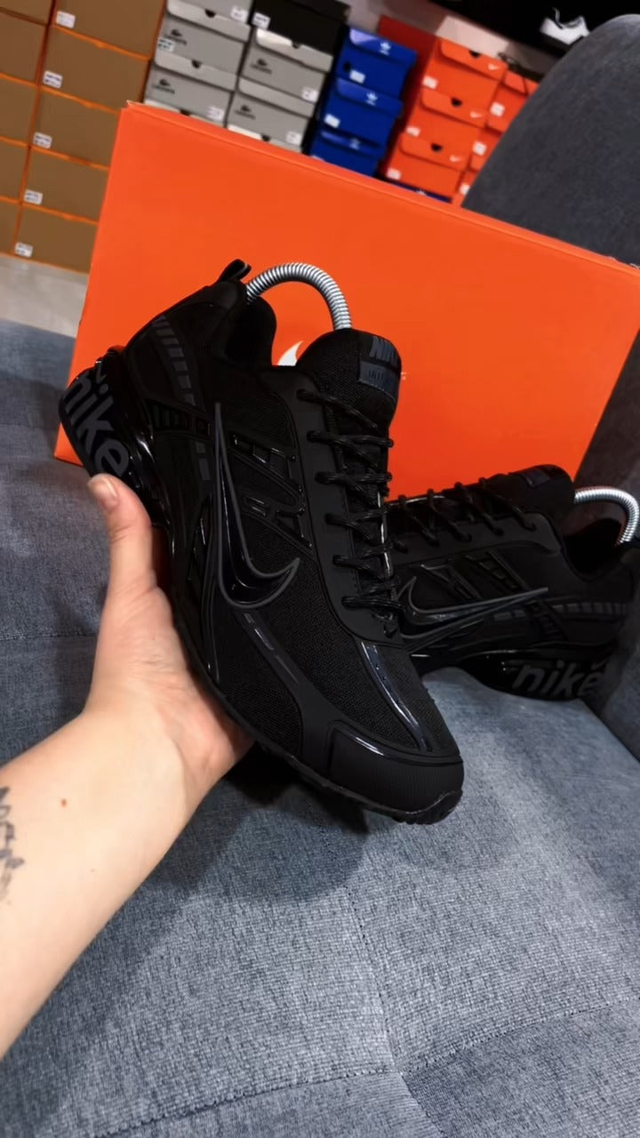 Black High-Top Men's Sneakers