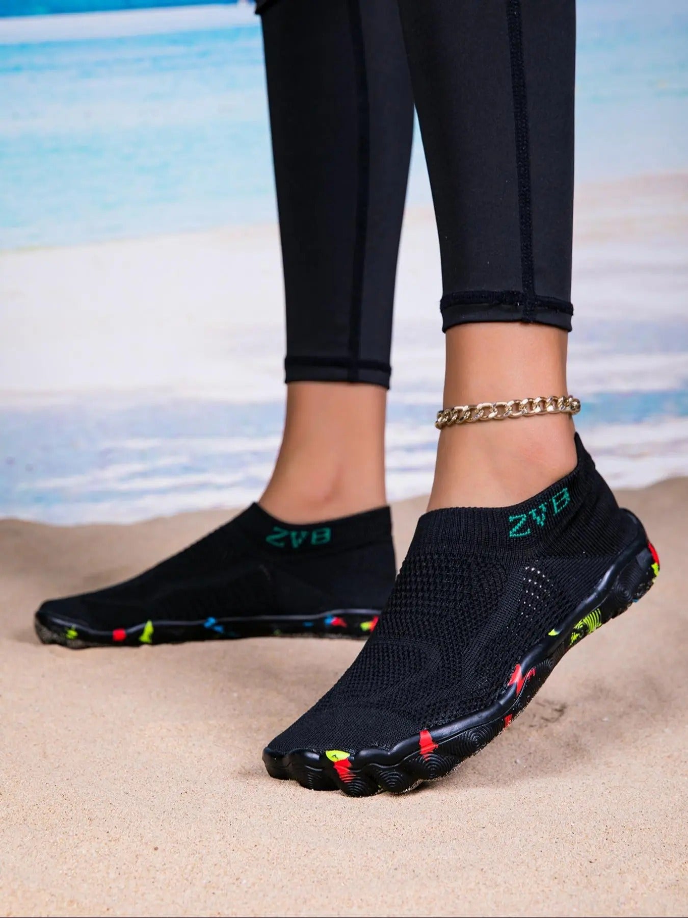 Wide-Fit Breathable Water Shoes