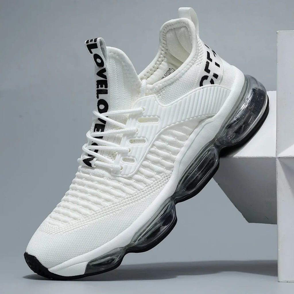 Men's Casual Lace Up Low Top Running Shoes