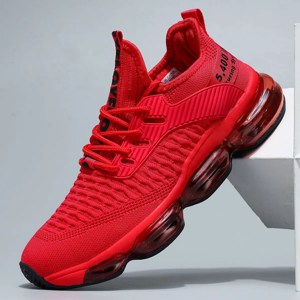 Men's Casual Lace Up Low Top Running Shoes