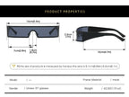Fashion Oversized Sunglasses